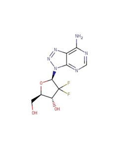 Astatech (2R,3R,5R)-5-(7-AMINO-3H-[1,2,3]TRIAZOLO[4,5-D]PYRIMIDIN-3-YL)-4,4-DIFLUORO-2-(HYDROXYMETHYL)TETRAHYDROFURAN-3-OL; 1G; Purity 95%; MDL-MFCD31